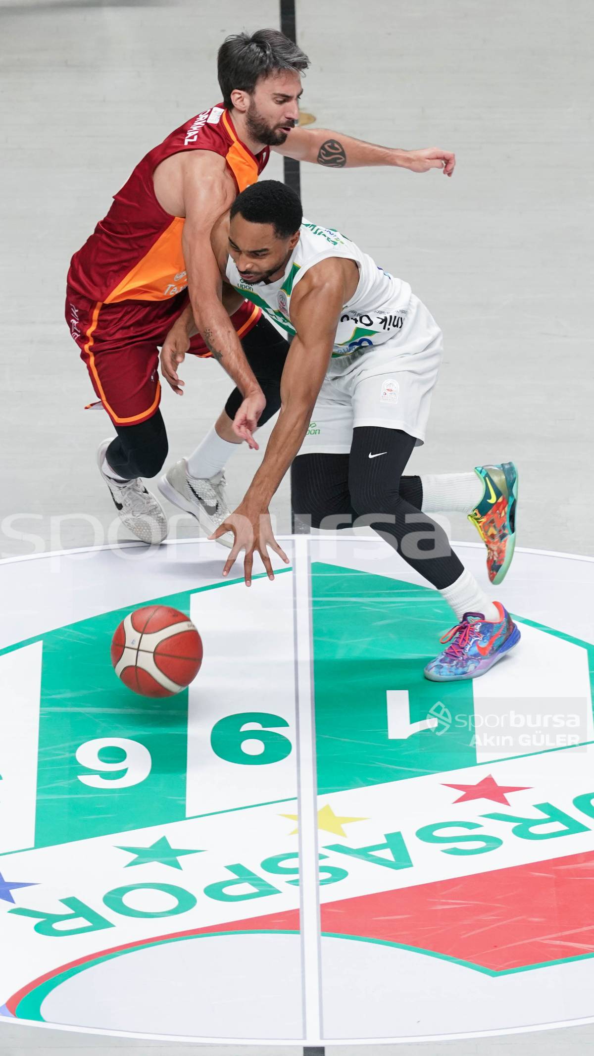 BURSASPOR - GALATASARAY MAÇ FOTOĞRAFLARI