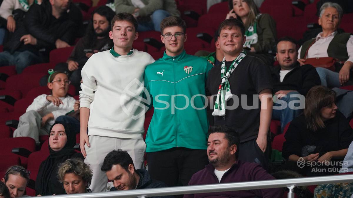 BURSASPOR - GALATASARAY MAÇ FOTOĞRAFLARI