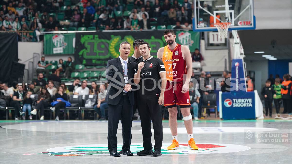 BURSASPOR - GALATASARAY MAÇ FOTOĞRAFLARI