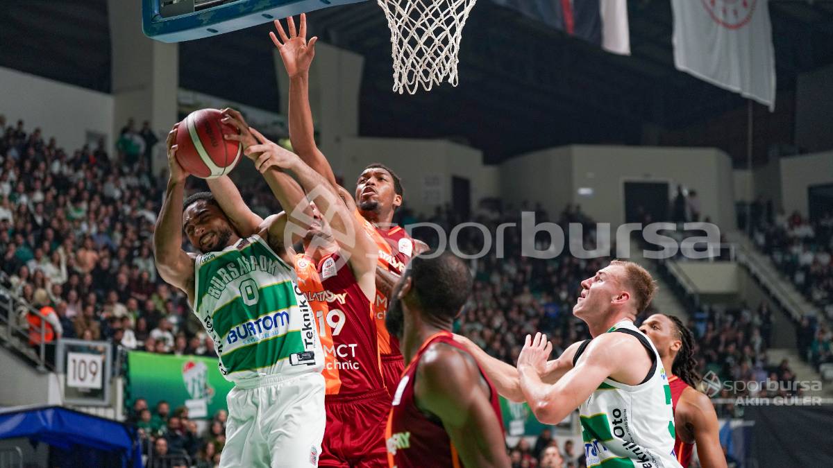 BURSASPOR - GALATASARAY MAÇ FOTOĞRAFLARI
