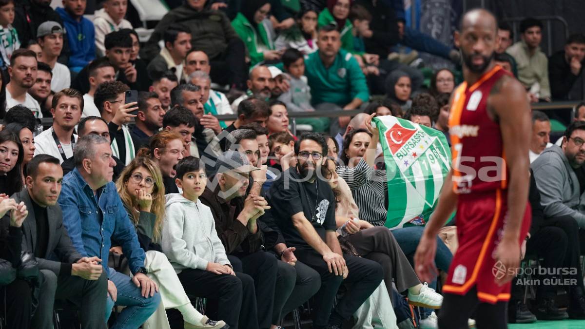 BURSASPOR - GALATASARAY MAÇ FOTOĞRAFLARI