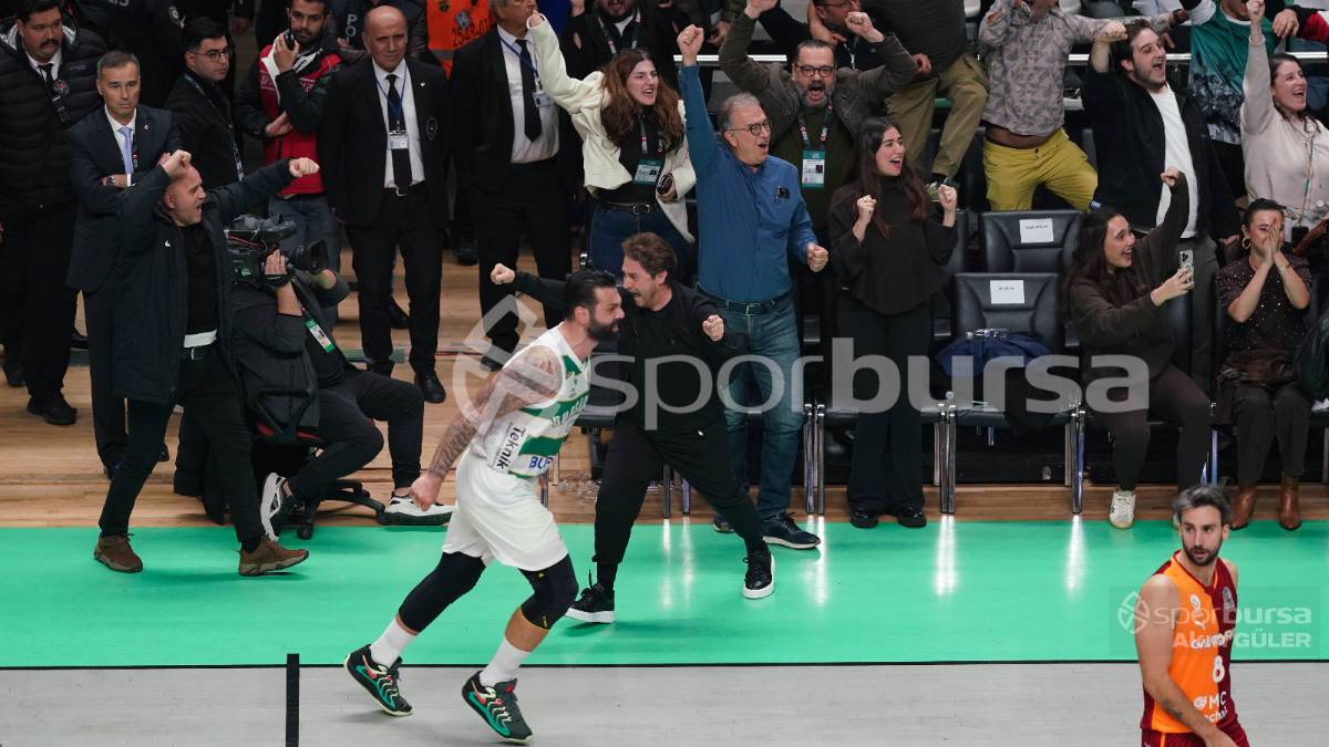BURSASPOR - GALATASARAY MAÇ FOTOĞRAFLARI