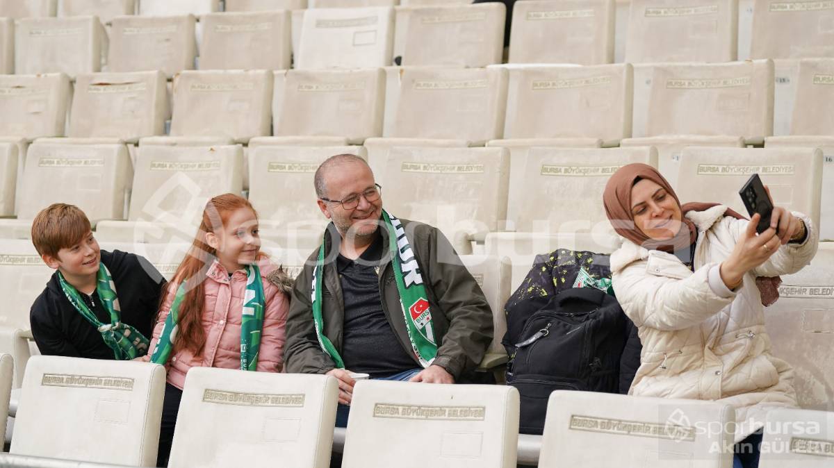 BURSASPOR - ANKARA DEMİRSPOR MAÇ FOTOĞRAFLARI