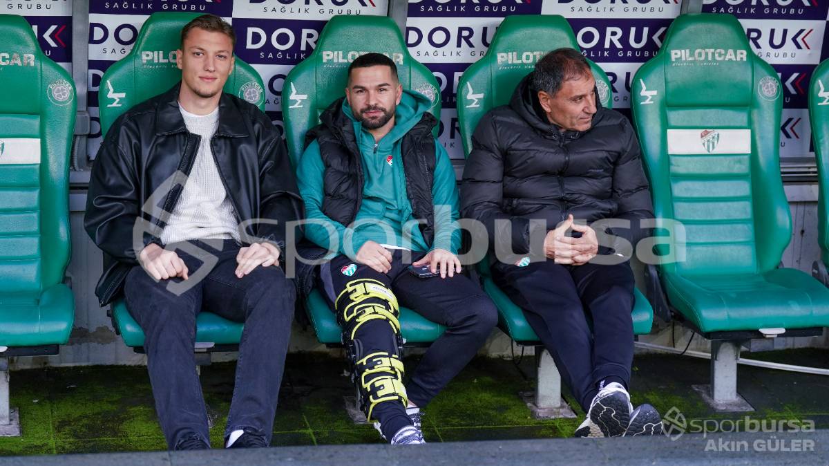 BURSASPOR - ANKARA DEMİRSPOR MAÇ FOTOĞRAFLARI