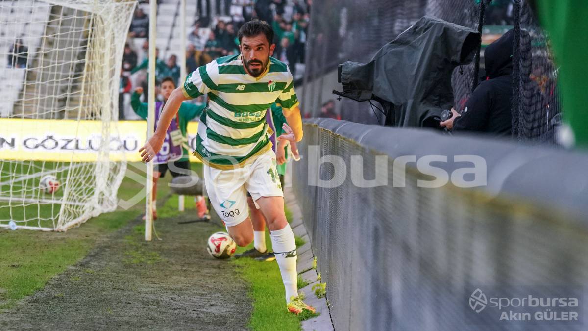 BURSASPOR - ANKARA DEMİRSPOR MAÇ FOTOĞRAFLARI