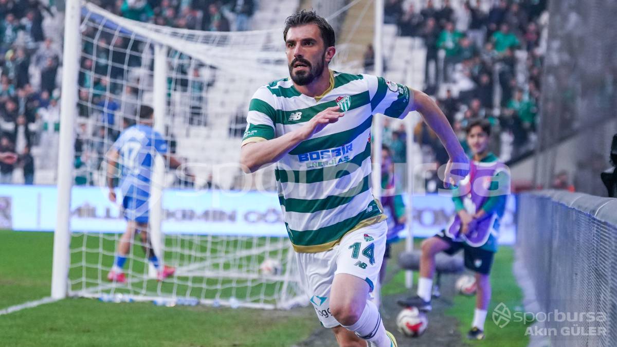 BURSASPOR - ANKARA DEMİRSPOR MAÇ FOTOĞRAFLARI