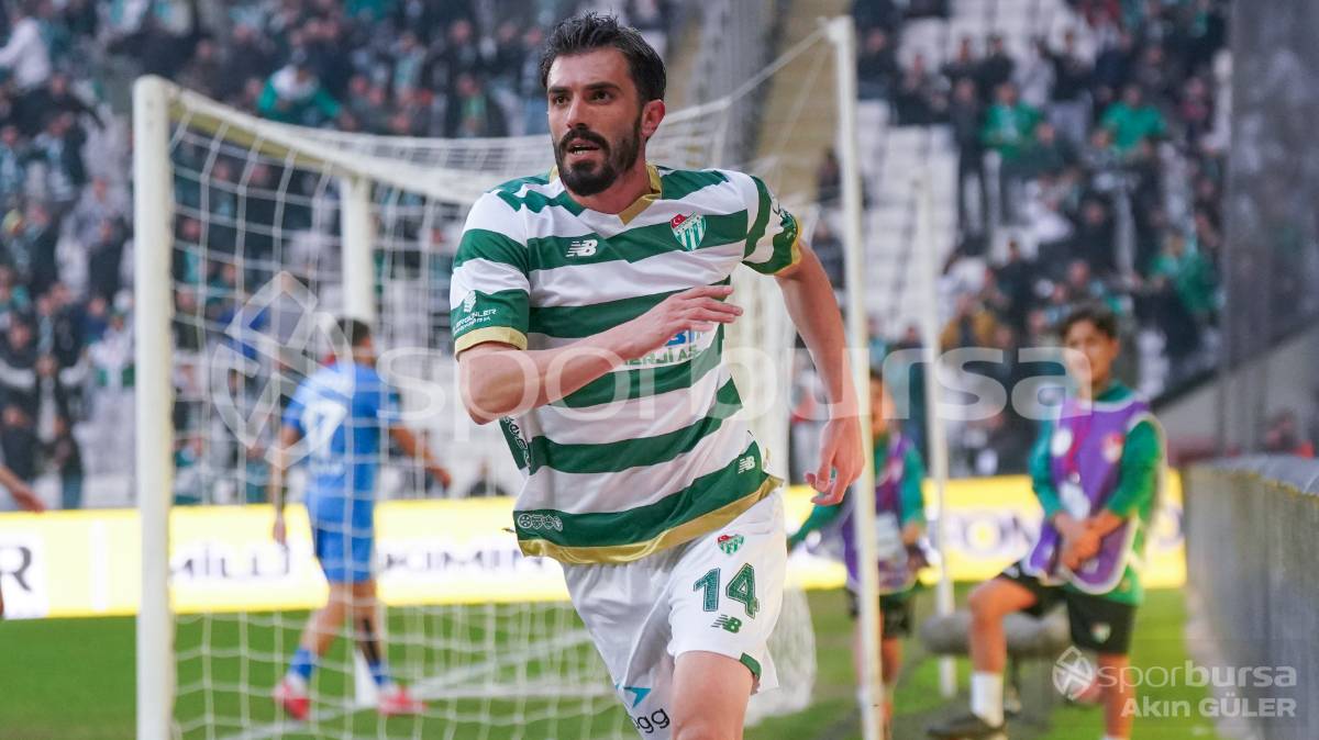 BURSASPOR - ANKARA DEMİRSPOR MAÇ FOTOĞRAFLARI
