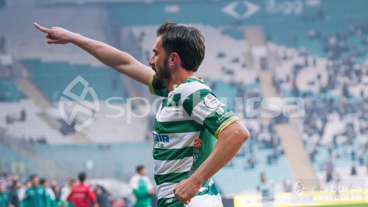 BURSASPOR - ANKARA DEMİRSPOR MAÇ FOTOĞRAFLARI