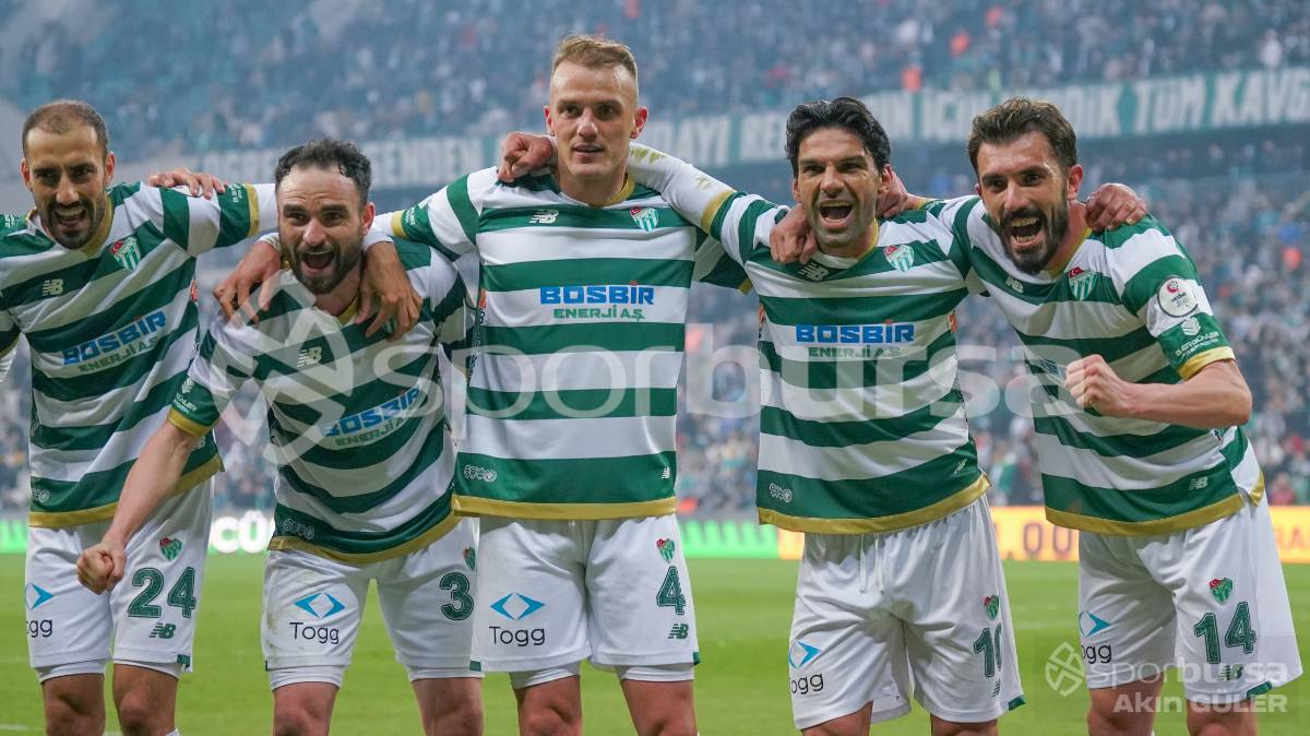 BURSASPOR - ANKARA DEMİRSPOR MAÇ FOTOĞRAFLARI