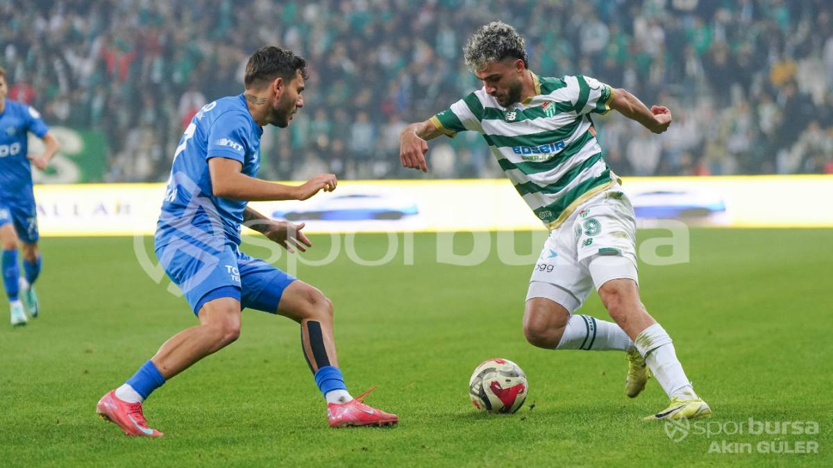 BURSASPOR - ANKARA DEMİRSPOR MAÇ FOTOĞRAFLARI