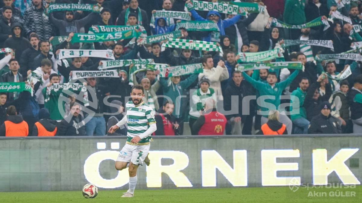 BURSASPOR - ANKARA DEMİRSPOR MAÇ FOTOĞRAFLARI