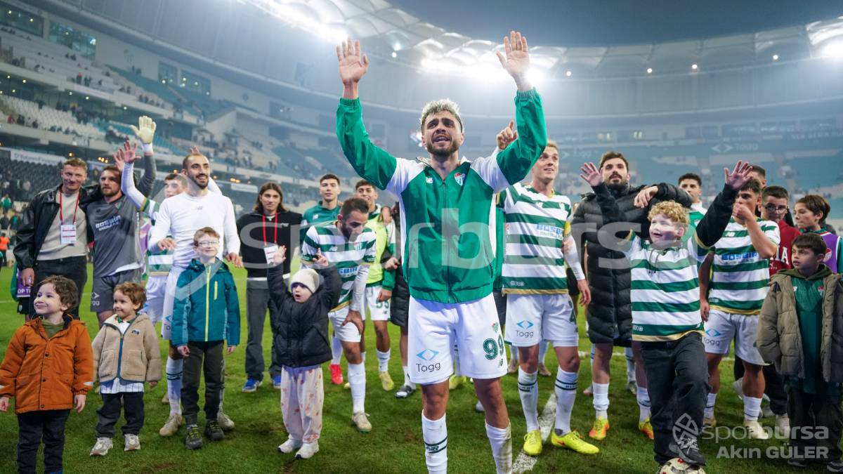 BURSASPOR - ANKARA DEMİRSPOR MAÇ FOTOĞRAFLARI