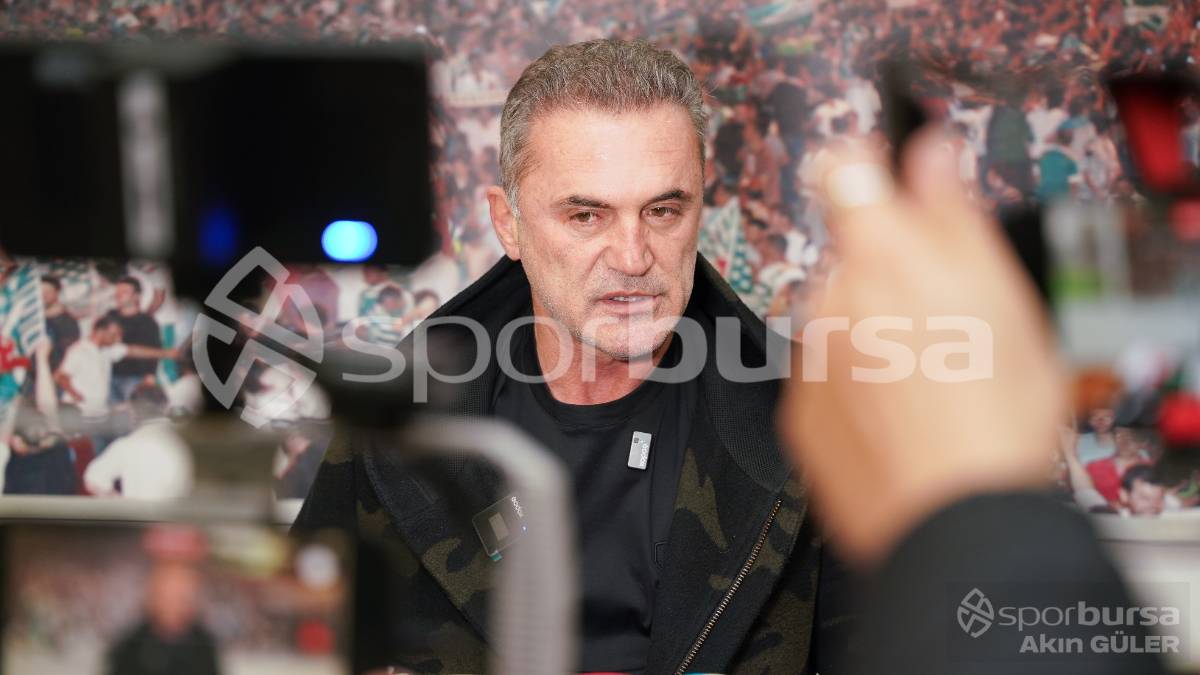 BURSASPOR - ANKARA DEMİRSPOR MAÇ FOTOĞRAFLARI