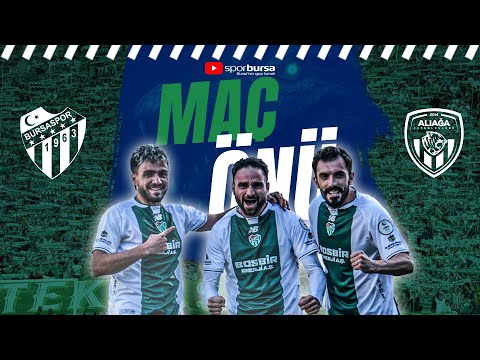 Bursaspor - Aliağa FK Maç Öncesi Canlı Yayını... #sporbursatr #bursaspor