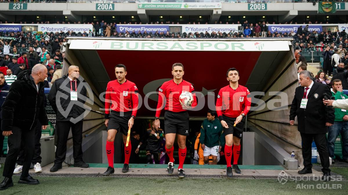 BURSASPOR - ALİAĞA FK MAÇ FOTOĞRAFLARI