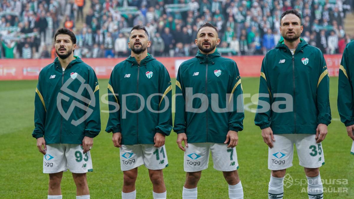 BURSASPOR - ALİAĞA FK MAÇ FOTOĞRAFLARI