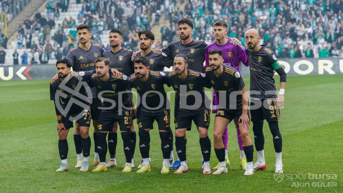 BURSASPOR - ALİAĞA FK MAÇ FOTOĞRAFLARI
