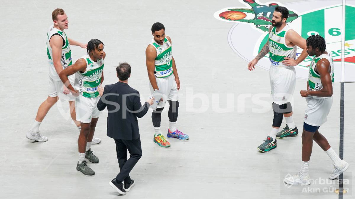 BURSASPOR BASKETBOL - MERSİNSPOR MAÇ FOTOĞRAFLARI