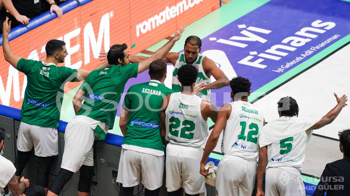 BURSASPOR BASKETBOL - MERSİNSPOR MAÇ FOTOĞRAFLARI