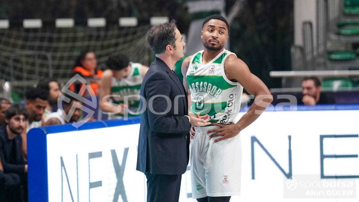 BURSASPOR BASKETBOL - MERSİNSPOR MAÇ FOTOĞRAFLARI