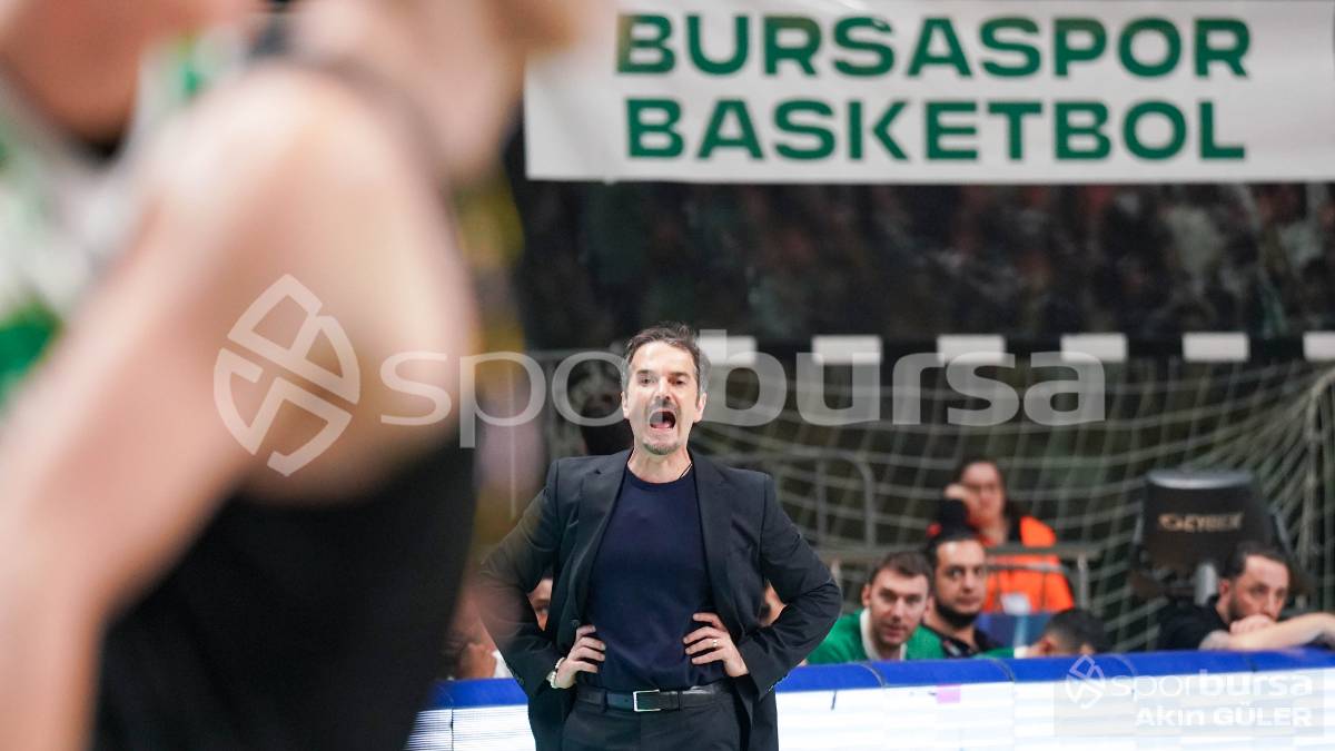BURSASPOR BASKETBOL - MERSİNSPOR MAÇ FOTOĞRAFLARI