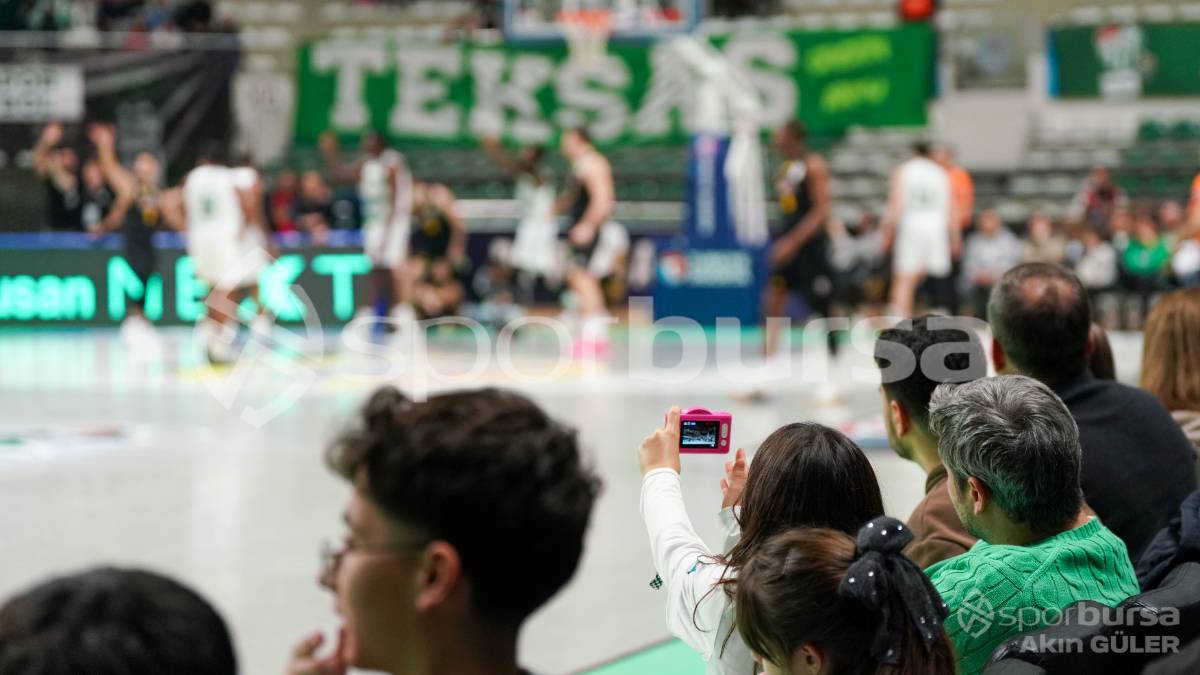 BURSASPOR BASKETBOL - MERSİNSPOR MAÇ FOTOĞRAFLARI