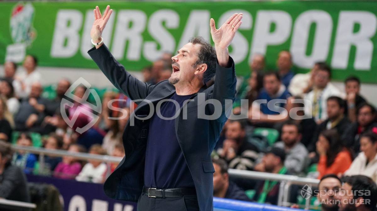 BURSASPOR BASKETBOL - MERSİNSPOR MAÇ FOTOĞRAFLARI