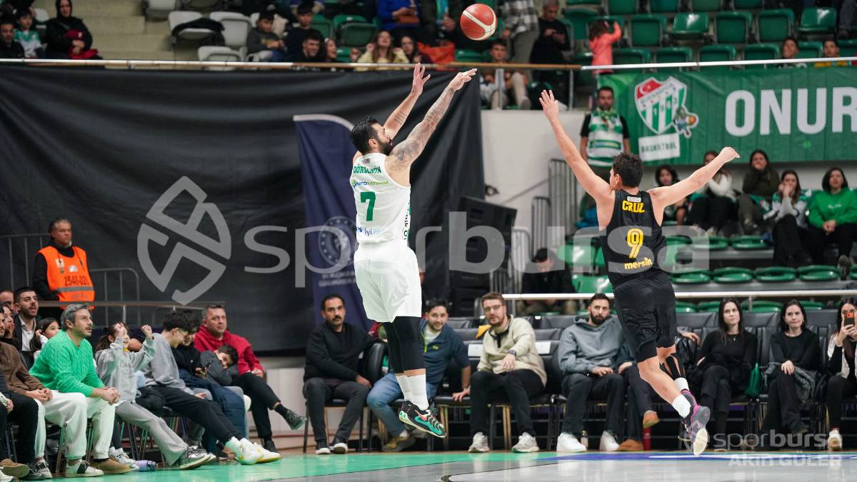 BURSASPOR BASKETBOL - MERSİNSPOR MAÇ FOTOĞRAFLARI