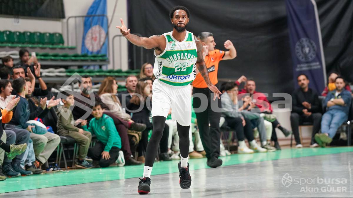 BURSASPOR BASKETBOL - MERSİNSPOR MAÇ FOTOĞRAFLARI