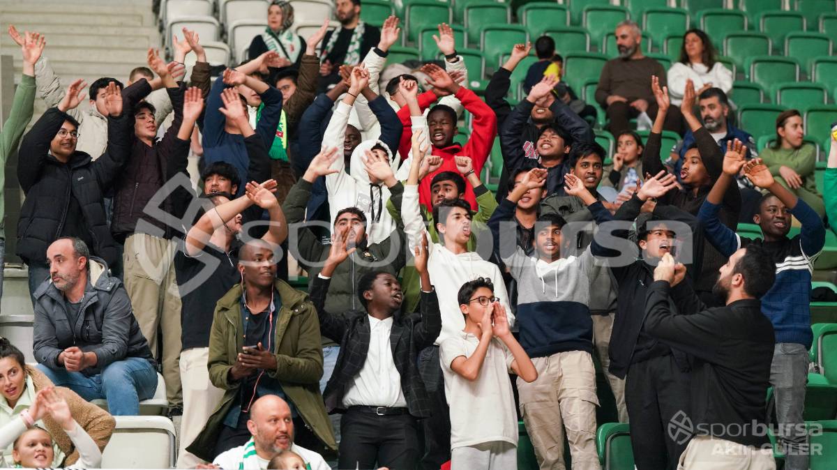 BURSASPOR BASKETBOL - MERSİNSPOR MAÇ FOTOĞRAFLARI