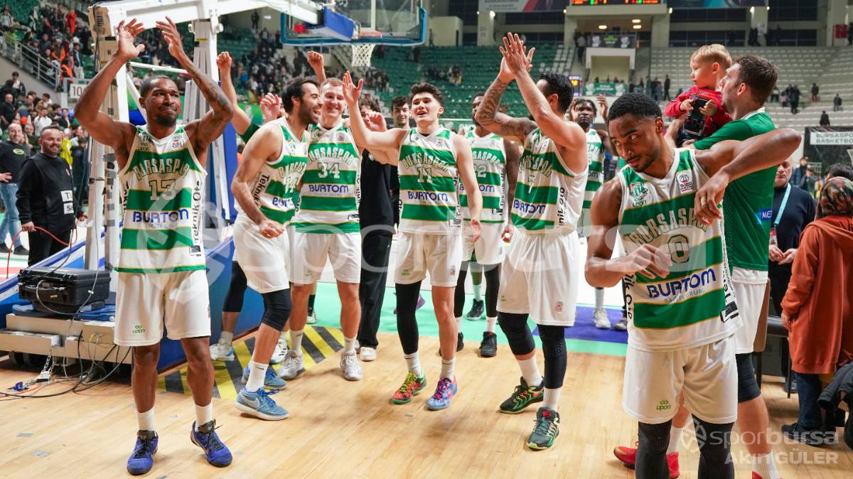 BURSASPOR BASKETBOL - MERSİNSPOR MAÇ FOTOĞRAFLARI