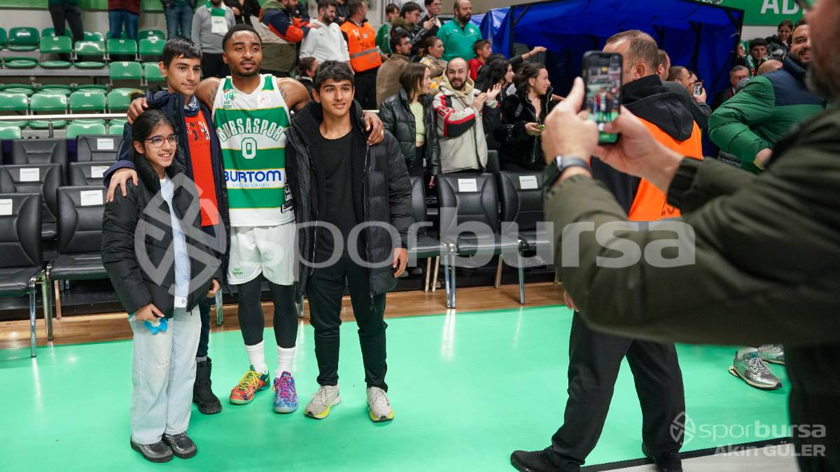BURSASPOR BASKETBOL - MERSİNSPOR MAÇ FOTOĞRAFLARI