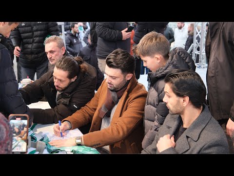 Bursaspor ile taraftarın buluşmasında coşku tavan yaptı! 🐊 #bursaspor #sporbursatr