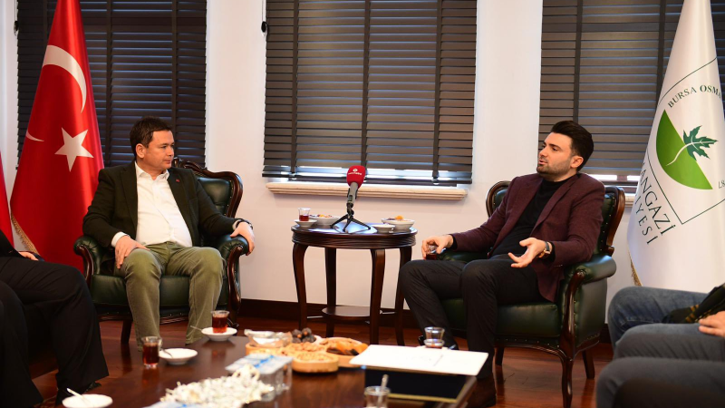 Erkan Aydın da Bursaspor Vakfı’nda