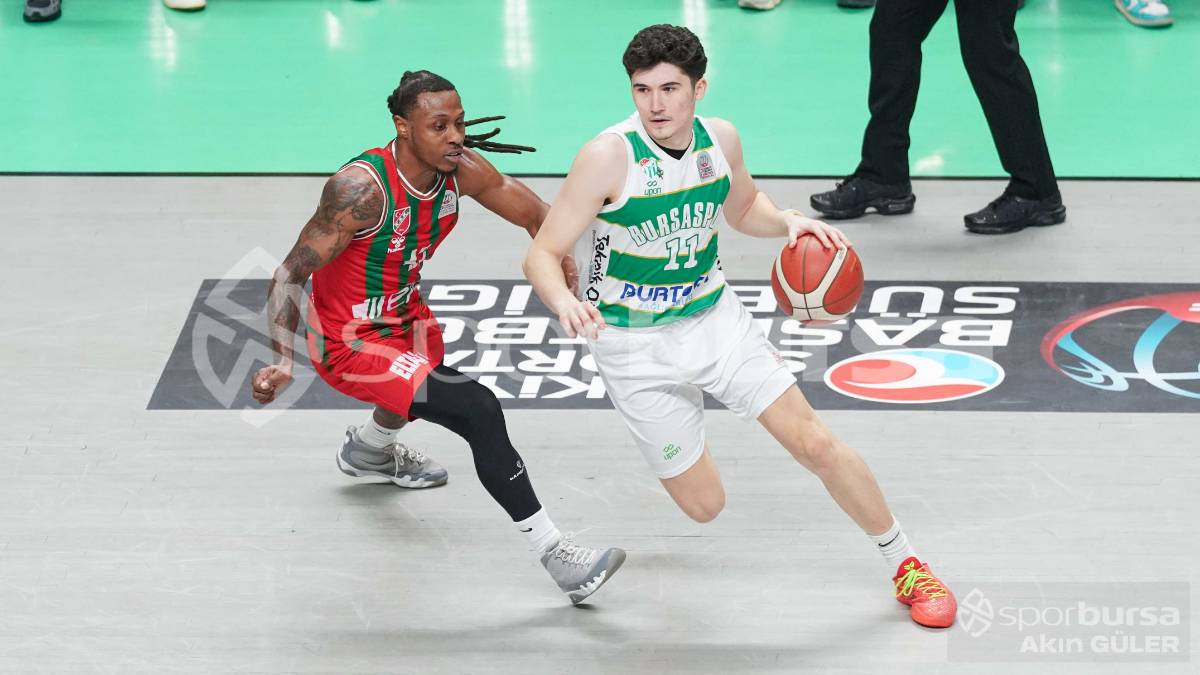 BURSASPOR - KARŞIYAKA BASKETBOL MAÇI FOTOĞRAFLARI