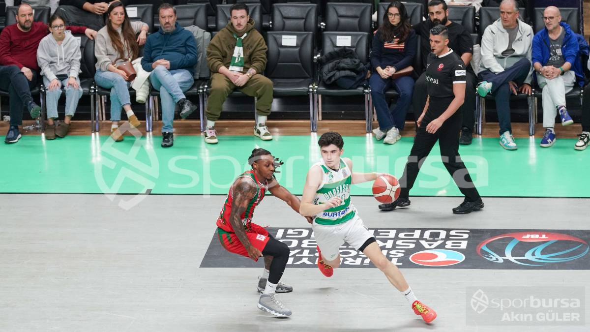 BURSASPOR - KARŞIYAKA BASKETBOL MAÇI FOTOĞRAFLARI