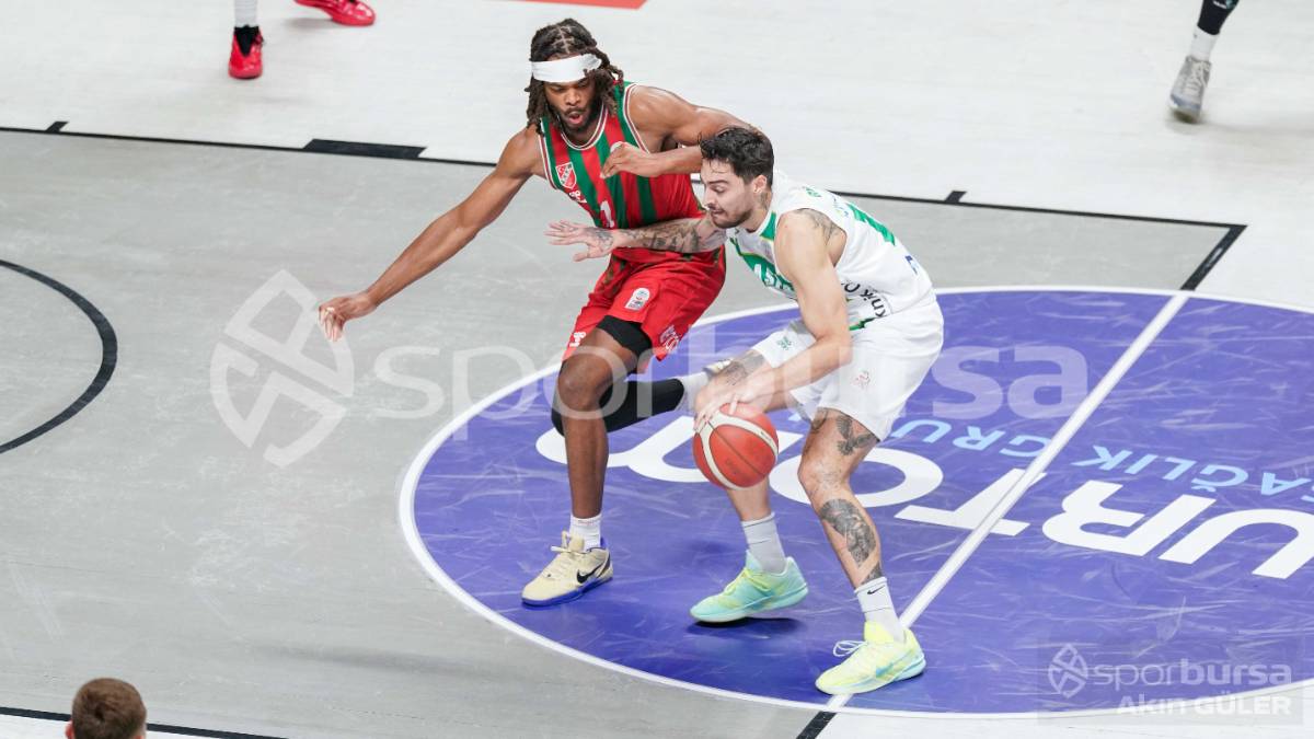 BURSASPOR - KARŞIYAKA BASKETBOL MAÇI FOTOĞRAFLARI