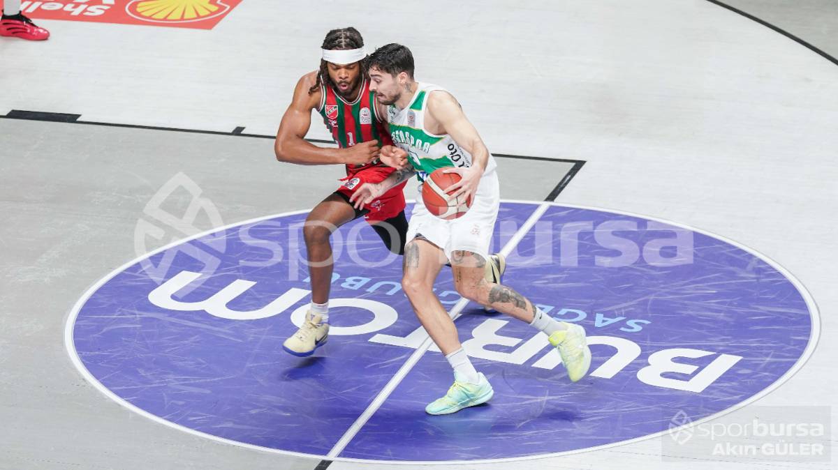 BURSASPOR - KARŞIYAKA BASKETBOL MAÇI FOTOĞRAFLARI
