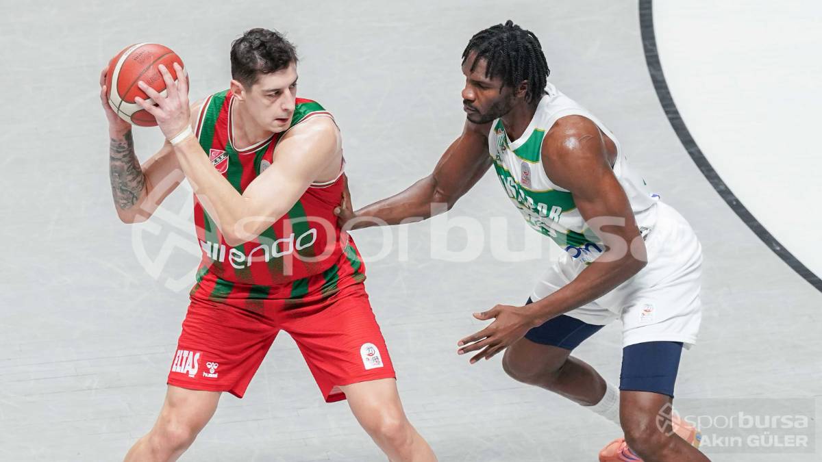 BURSASPOR - KARŞIYAKA BASKETBOL MAÇI FOTOĞRAFLARI