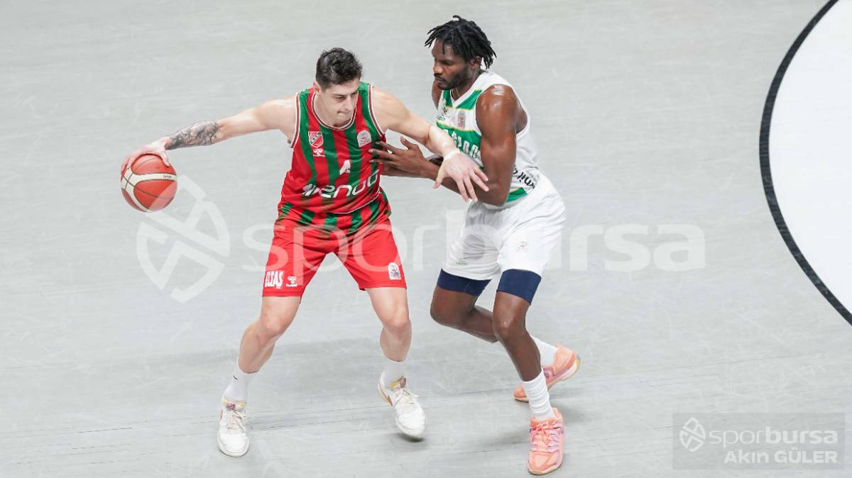 BURSASPOR - KARŞIYAKA BASKETBOL MAÇI FOTOĞRAFLARI