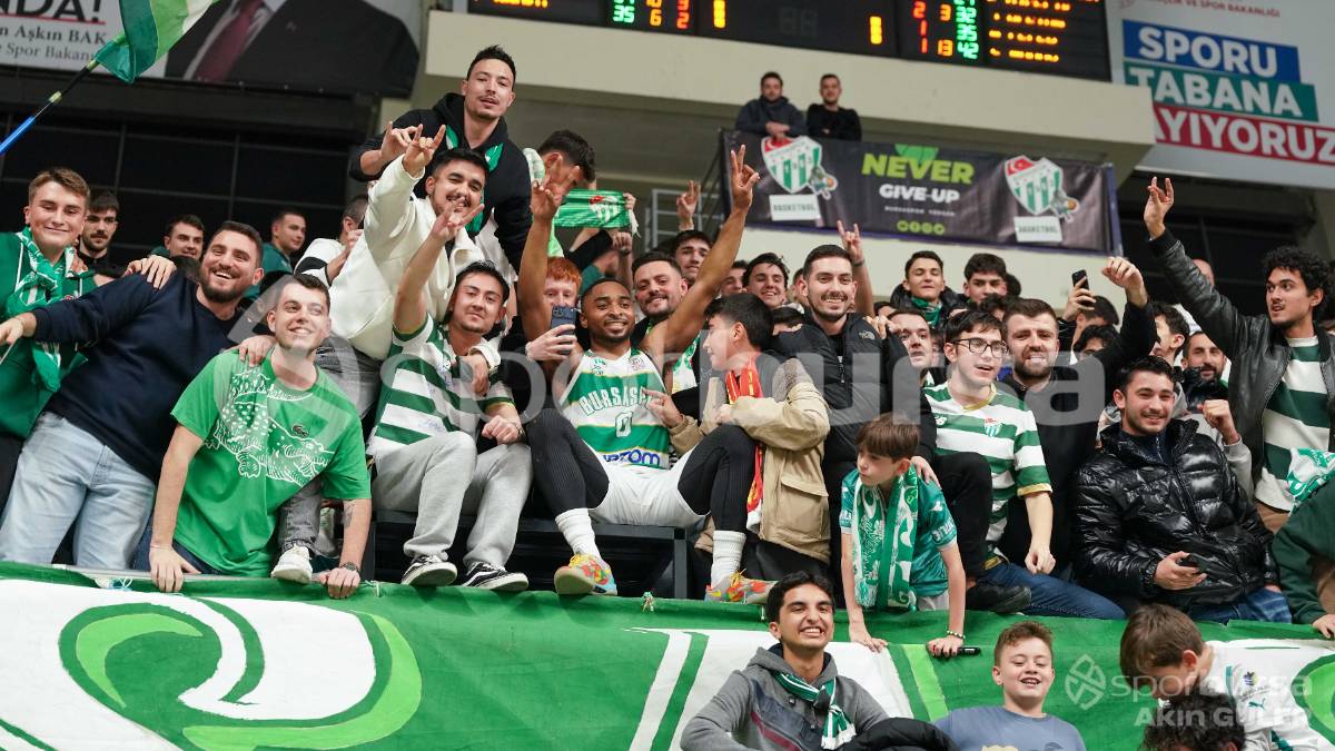 BURSASPOR - KARŞIYAKA BASKETBOL MAÇI FOTOĞRAFLARI