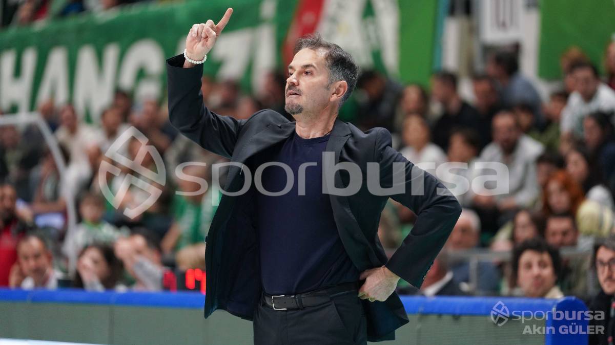 BURSASPOR - KARŞIYAKA BASKETBOL MAÇI FOTOĞRAFLARI