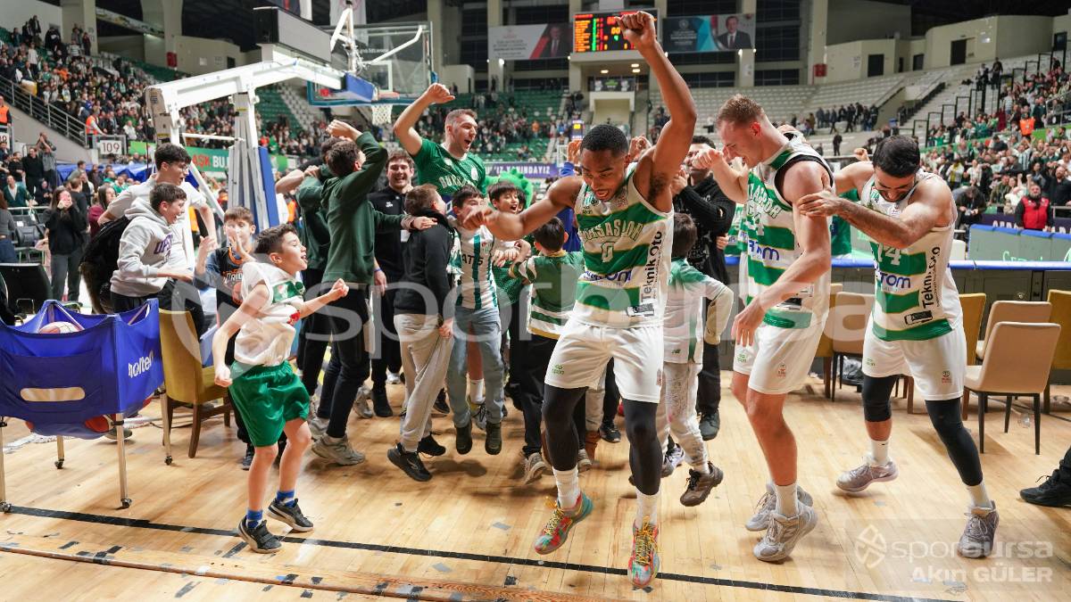 BURSASPOR - KARŞIYAKA BASKETBOL MAÇI FOTOĞRAFLARI