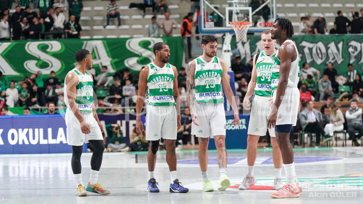 BURSASPOR - KARŞIYAKA BASKETBOL MAÇI FOTOĞRAFLARI