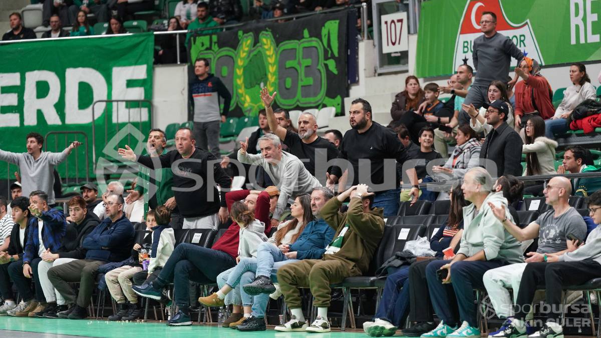 BURSASPOR - KARŞIYAKA BASKETBOL MAÇI FOTOĞRAFLARI