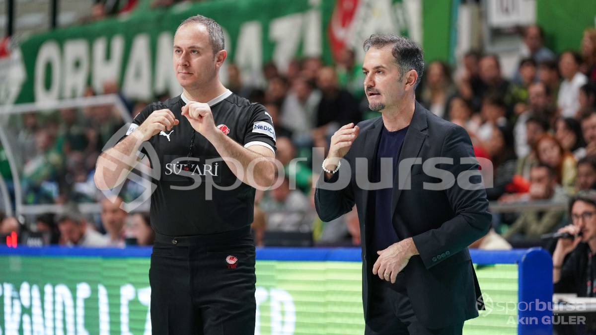 BURSASPOR - KARŞIYAKA BASKETBOL MAÇI FOTOĞRAFLARI