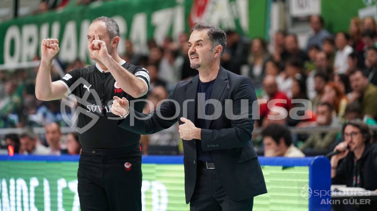 BURSASPOR - KARŞIYAKA BASKETBOL MAÇI FOTOĞRAFLARI