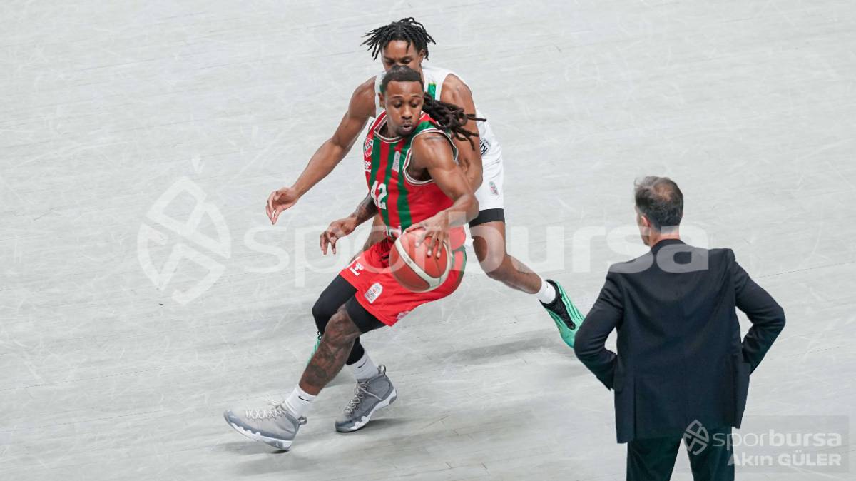 BURSASPOR - KARŞIYAKA BASKETBOL MAÇI FOTOĞRAFLARI