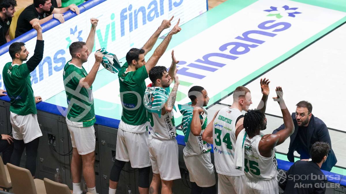 BURSASPOR - KARŞIYAKA BASKETBOL MAÇI FOTOĞRAFLARI