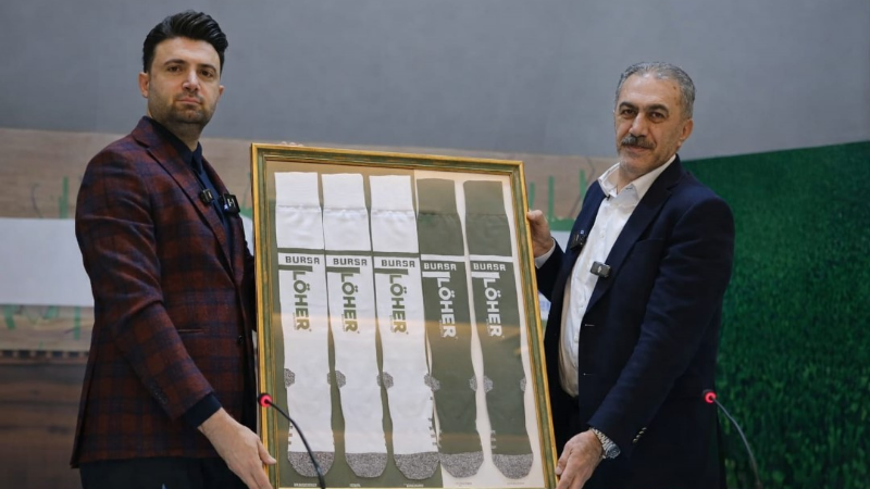 Bursaspor’un tozluk sponsoru Löher oldu